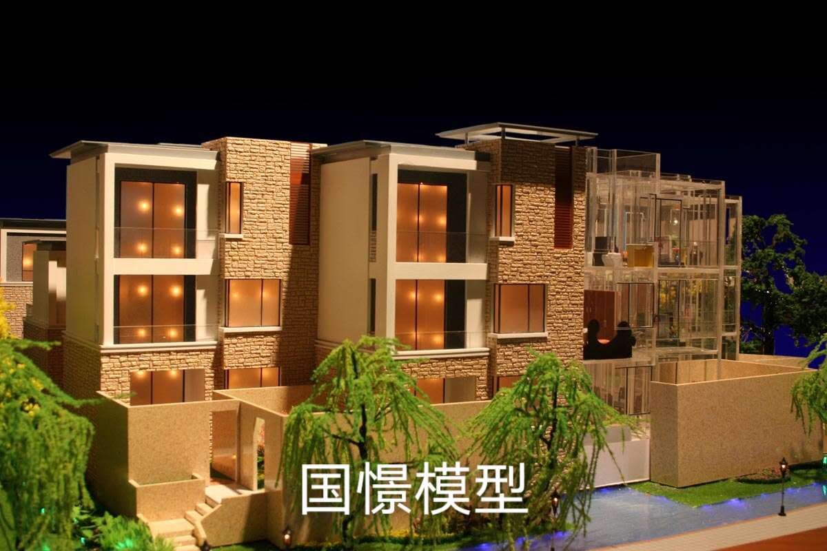 成武县建筑模型
